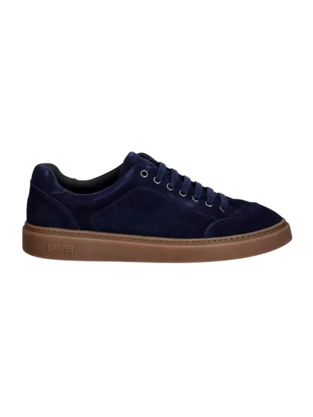 Sneakersy Camper zamszowe niebieskie