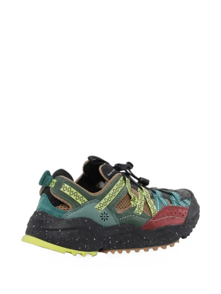 Sneakerși Flower Mountain cu model floral verde