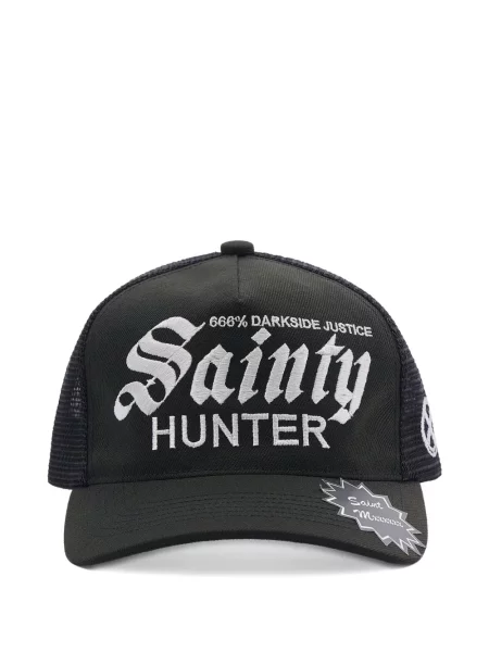 Șapcă Saint Mxxxxxx cu broderie plasă negru