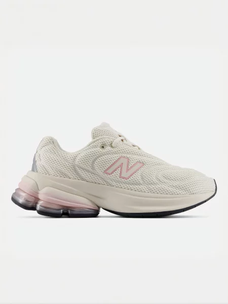 Жіночі Кросівки повсякденні New Balance тканина бежевий
