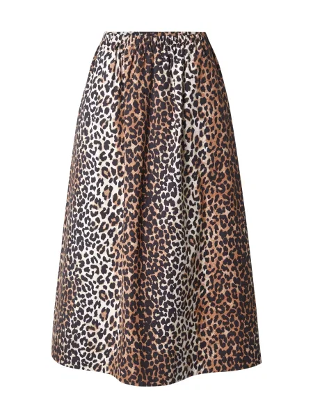 OUI Sukňa ťavej srsti / nebielená čierna