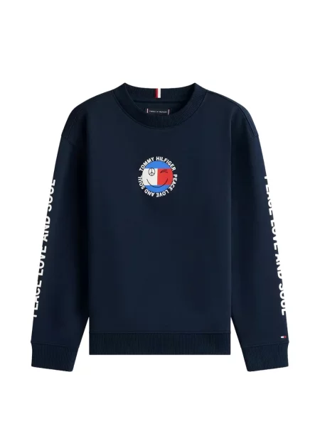 Bluza dziecięca Tommy Hilfiger niebieska