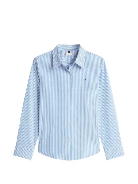 Koszula Tommy Hilfiger w paski niebieska