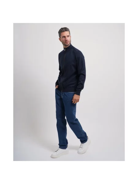 Sweter Bugatti niebieski