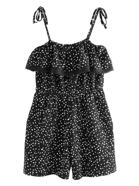 Next Kombinezon crna / prljavo bijela