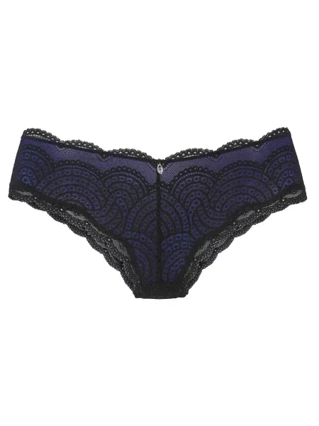 LASCANA Slip albastru noapte negru