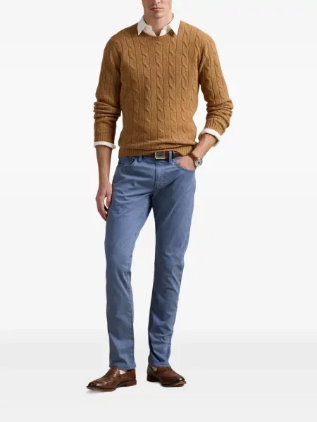 Ριγέ polo Polo Ralph Lauren με κουκούλα με αυτόγραφο λευκό