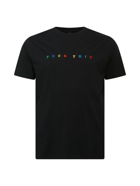 Mister Tee Tricou Fuck This / galben / verde / albastru / roșu negru