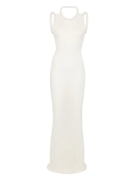 Maksi sukienka maxi Aya Muse garniturowa biała