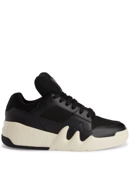 Sneakerși Giuseppe Zanotti din piele negru
