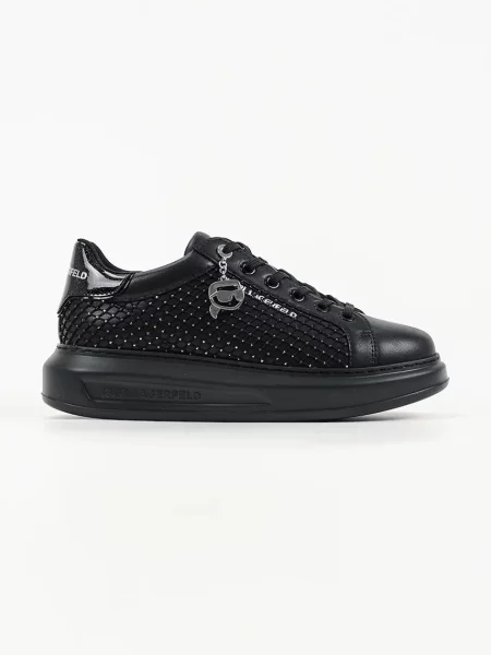 Karl Lagerfeld Kapri sneakers pentru femei din piele negru