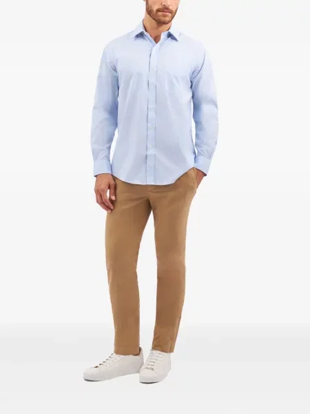 Cămașă Brooks Brothers lungă albastru