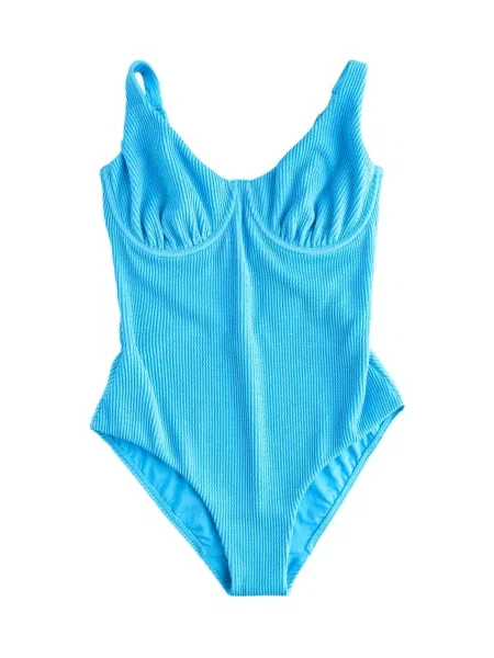 Next Costum de baie întreg Tummy Control azur