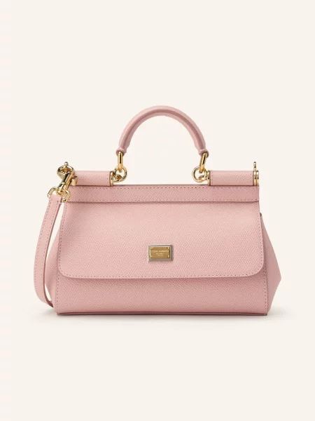 Dolce & Gabbana Torba Na Ramię Sicily Small rosa różowa