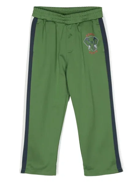 Spodnie dziecięce Kenzo zielone