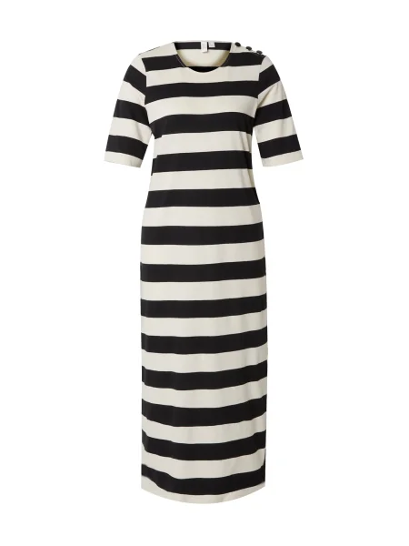 VERO MODA Rochie VMMILLA negru / murdar alb