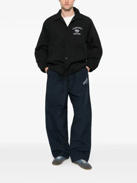 Geacă Carhartt Wip cu imagine negru