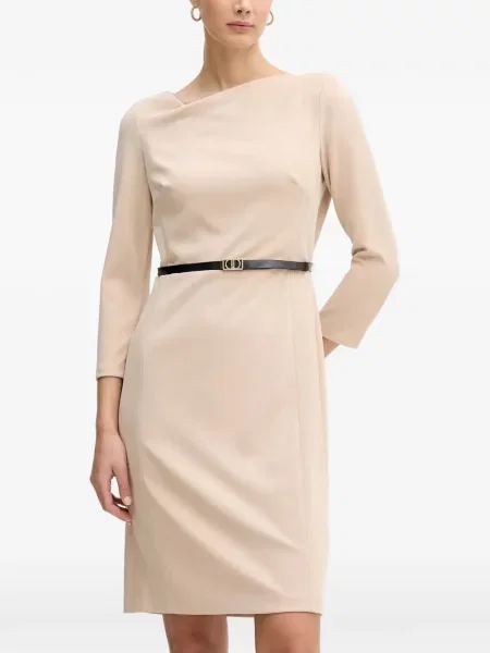 Rochie midi Dkny până la genunchi de costum