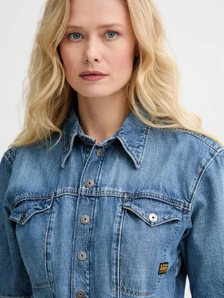 Джинсова сукня G-Star mini пряма