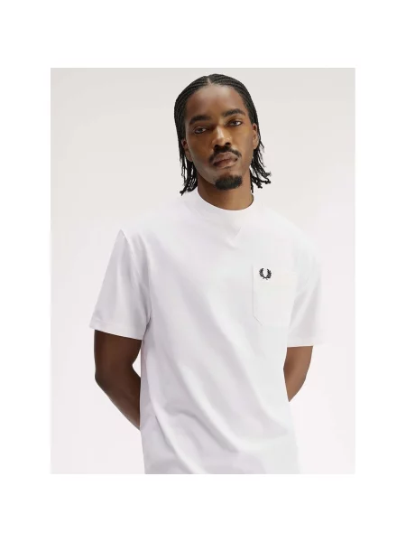 Tricou Fred Perry alb