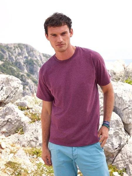 Majica Fruit Of The Loom rdeča