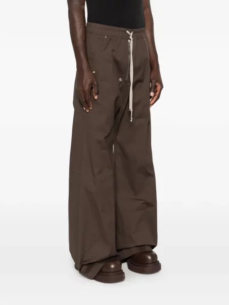 Hlače Rick Owens smeđa