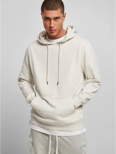 Bluza z kapturem Urban Classics frotte szara