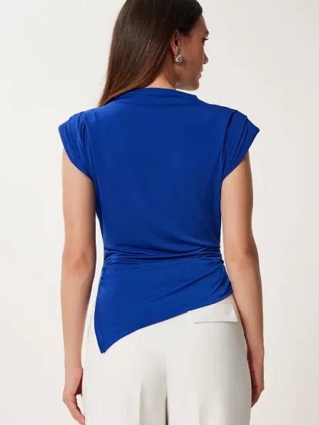 Happiness İstanbul Bluză cobalt albastru
