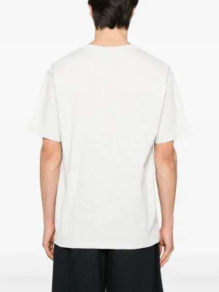 Tricou New Balance cu broderie din material terry albastru