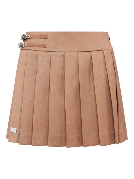 Spódnica mini Philipp Plein brązowa