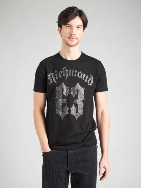 John Richmond Tricou LEQUIB negru