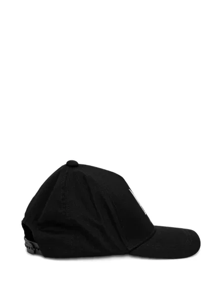 Șapcă Armani Exchange cu broderie negru