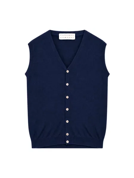 Sweter Cashmere Company z kaszmiru niebieski