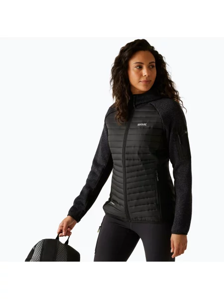 Geacă hibrid pentru femei REGATTA Andreson Hybrid black negru