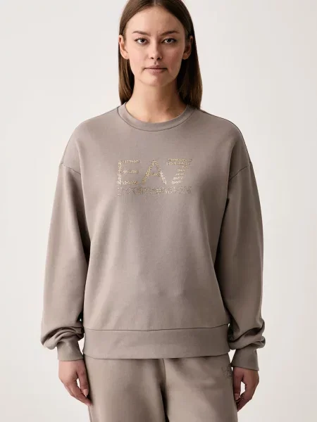 Emporio Armani hanorac pentru femei cu bej
