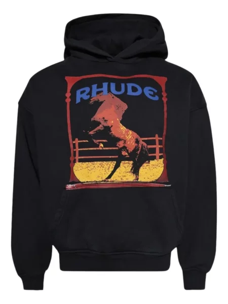 Hanorac cu glugă Rhude negru
