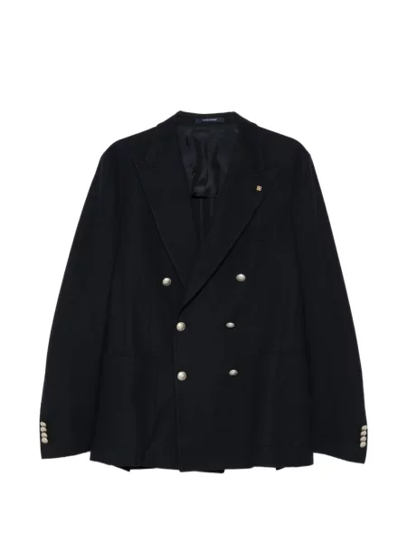 Двуредно яке Tagliatore синьо