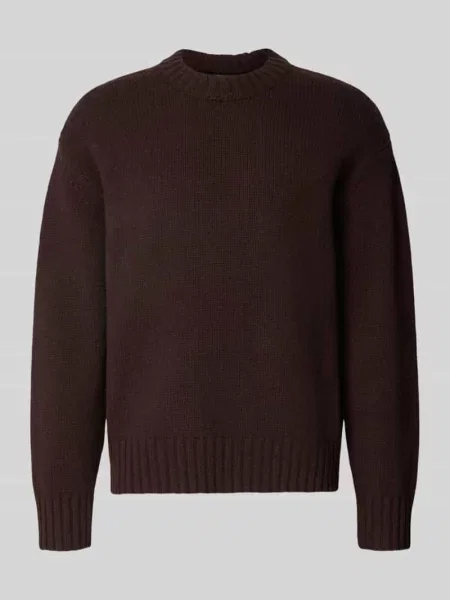 Sweter z dzianiny o kroju relaxed fit z czystej wełny Antony Morato