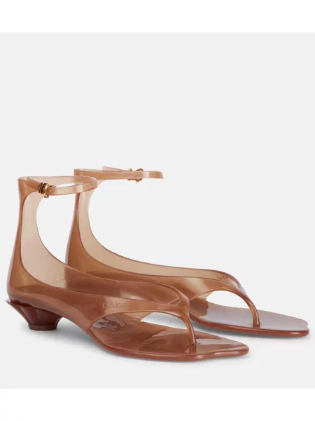 Chiloți tanga Chloé maro