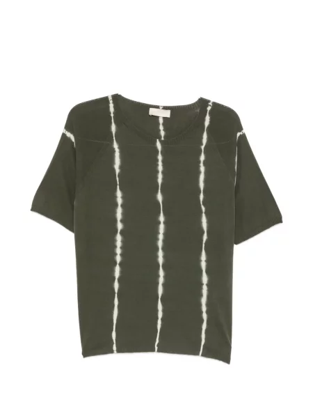 Scurt tricou Momoni cu legături verde