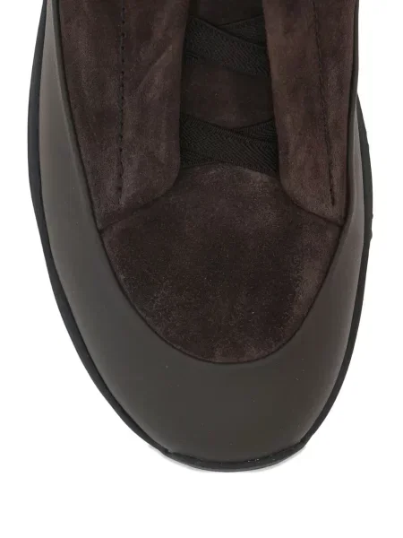 Sneakerși Zegna maro