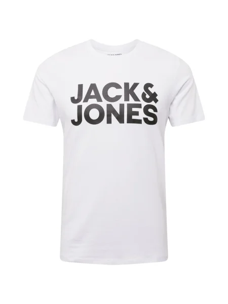 Jack&Jones Tricou Corp Logo alb