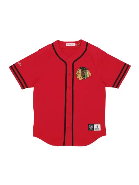 Kurtka Mitchell & Ness czerwona