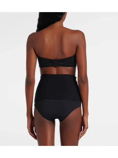 Bikini Eres cu talie înaltă negru