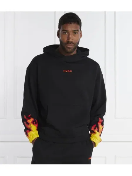 HUGO Hanorac Droma negru