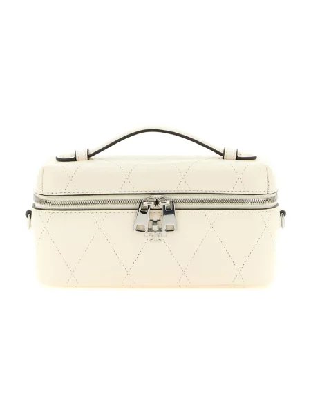 Tory Burch Torebka Charlie Kremowy biała
