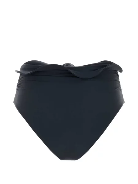 Bikini Magda Butrym cu volane albastru