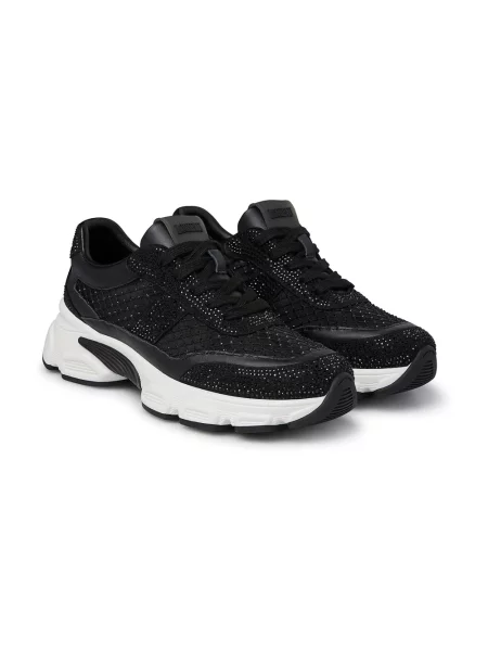 Sneakersy Loriblu skórzane czarne