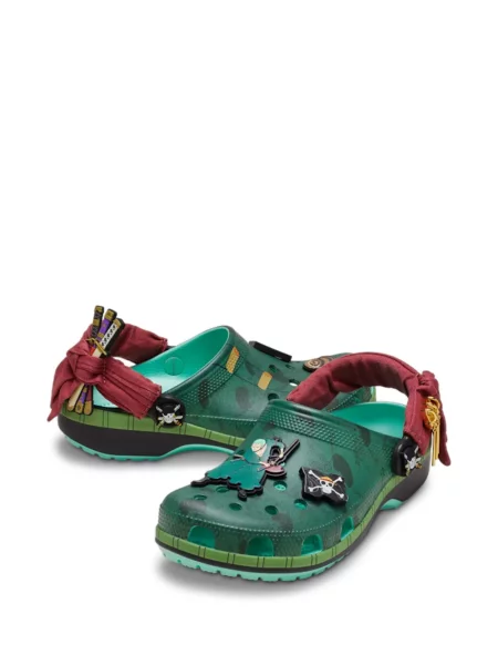 Sandale Crocs clasici verde