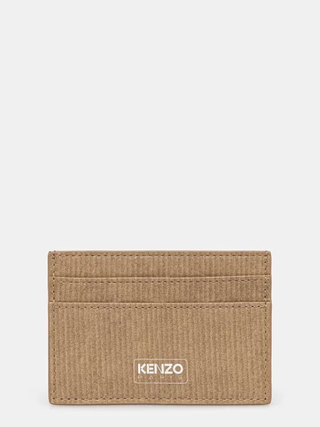 Portofel Kenzo din piele bej